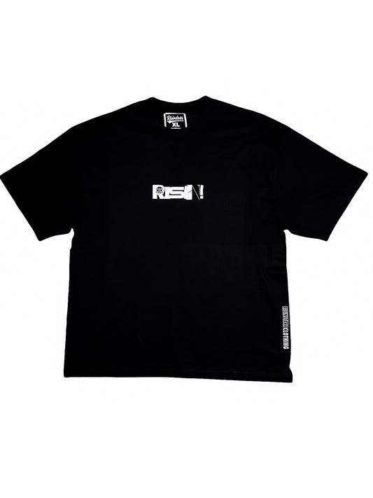 RISIN GRAPHIC BOX TEE