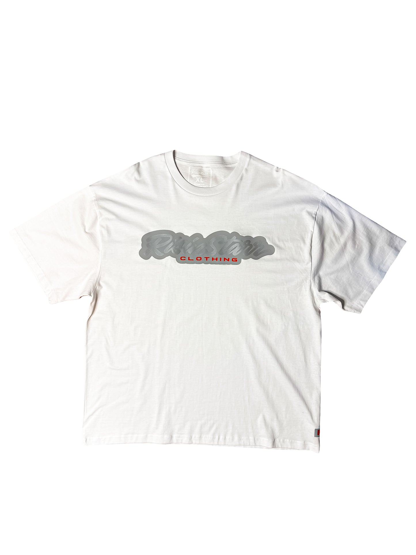 RISINSTARR OVERSIZED SIGNATURE TEE