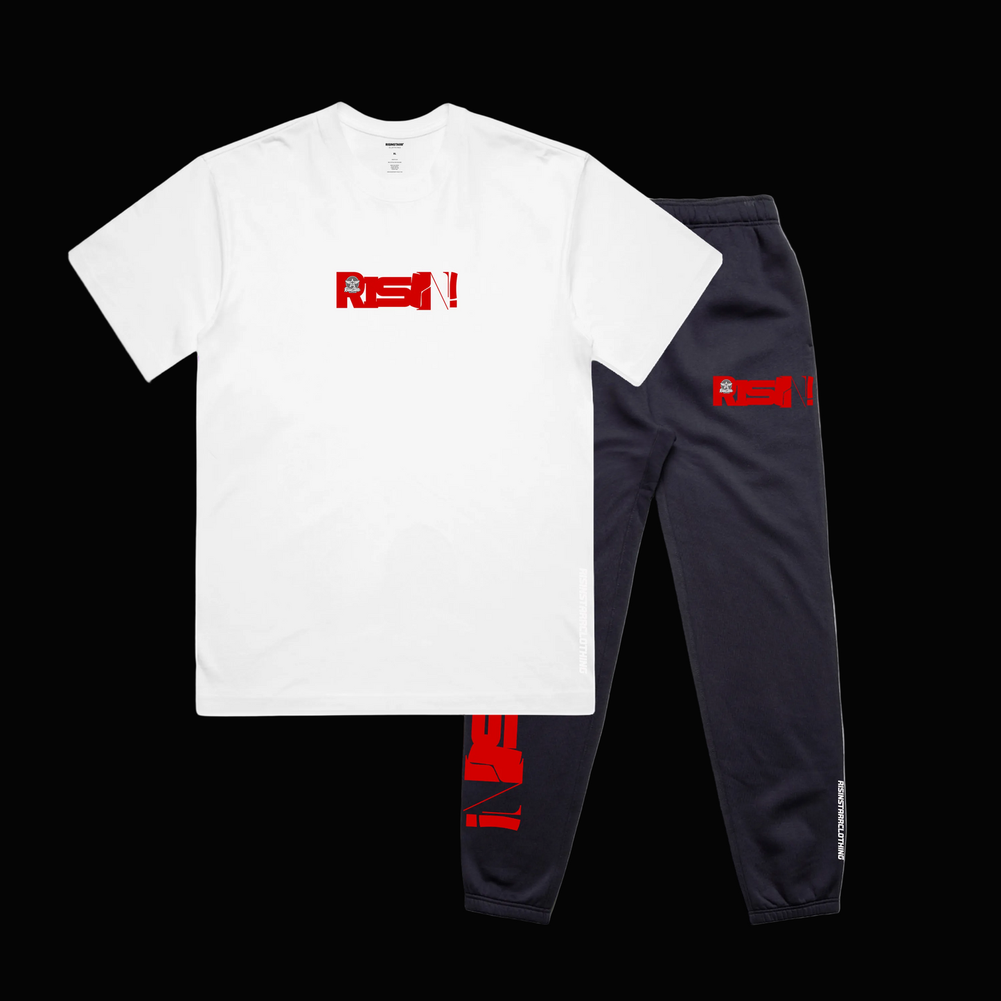 Risinstarr Graphic T-Shirt & Pant Set