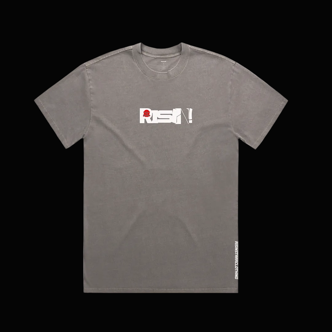 Risin Graphic Faded T-Shirt