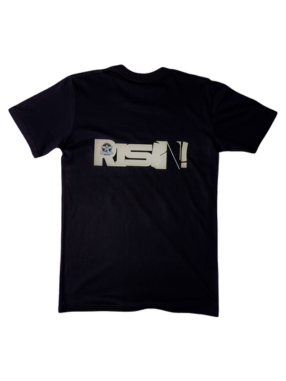 RISIN GRAPHIC LOGO TEE