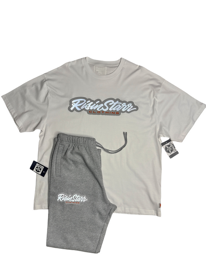 RISINSTARR OVERSIZED SIGNATURE TEE