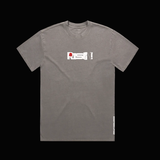 Risin Graphic Faded T-Shirt