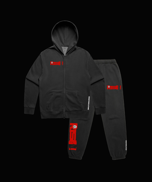 Risin Graphic - Faded Sweatsuit