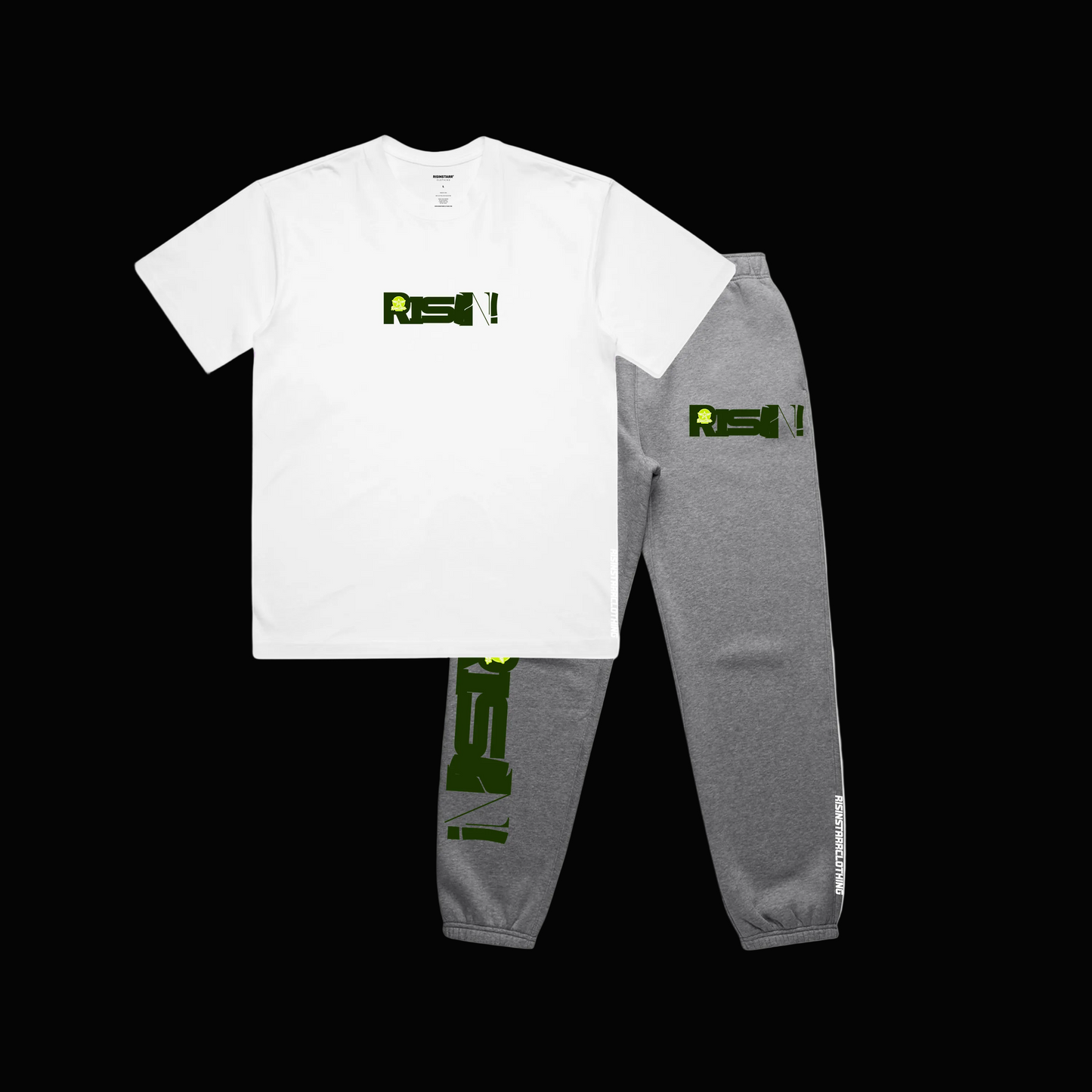 Risinstarr Graphic T-Shirt & Pant Set
